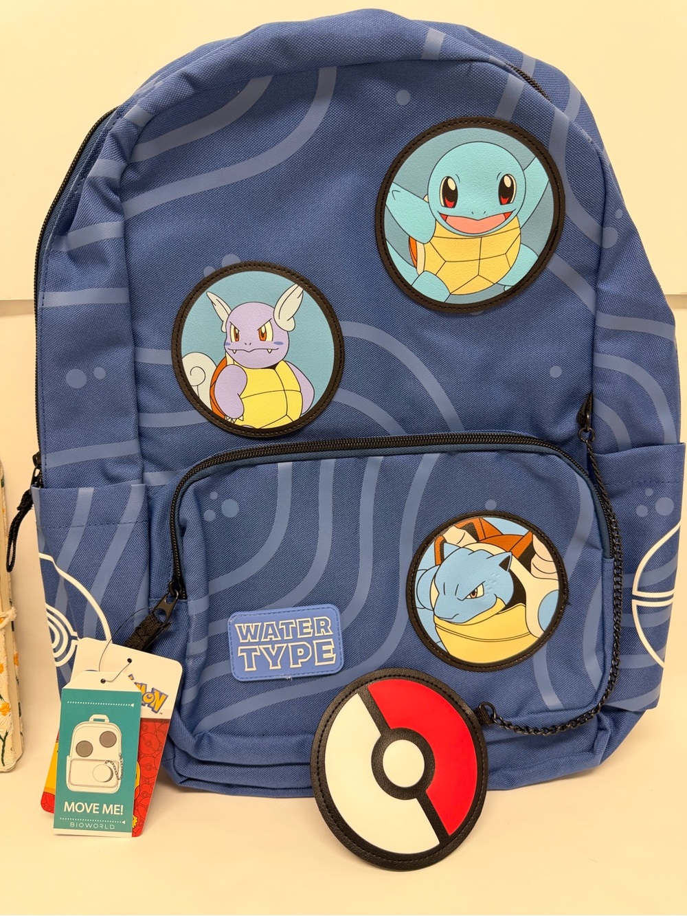 New Pokémon Squirtle Evolutions Backpack - Picture 5 of 6